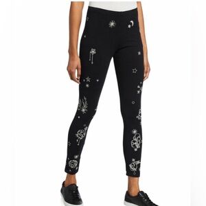 NWT JOHNNY WAS ALGOL LEGGINGS - SZ XS Celestial Zodiac Constellation $125 NEW